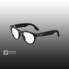 Ray-Ban Headliner (Gen 2) Глянцевый Чёрный с Прозрачно-Графитово-Зелёными Линзами